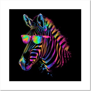 Zebra Peculiar Plumage Posters and Art